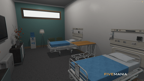 FIVEM Paleto Medical Center | Modern Hospital MLO | Interior & Exterior | Reception & Patient Rooms | X-Ray Room | Add-On | Optimized | Fivem Ready | High Quality — image 29