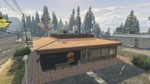 FIVEM Hornys V2 | Lore-Friendly Fast Food Restaurant | Interior & Exterior | Detailed Kitchen | Add-On | Optimized | Fivem Ready | High Quality — image 18