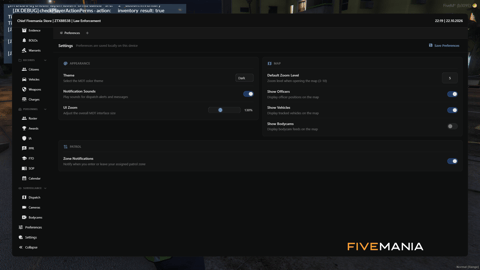 FIVEM Police Records Mdt | Comprehensive Police Records System | Evidence Tracking | Personnel Management | Custom Themes | Integrated Dispatch | Add-On | Optimized | Fivem Ready | High Quality, image 35