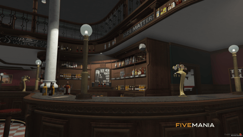 FIVEM Three Hawker Boys Bar | Elegant Bar Interior | Interior & Exterior | Working Bar | Seating Areas | Kitchen | Add-On | Optimized | Fivem Ready | High Quality — image 7