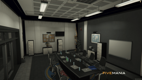FIVEM Mission Row Pd | Detailed Police Station MLO | Interior & Exterior | Custom Props | Lore Friendly | Add-On | Optimized | Fivem Ready | High Quality — image 25
