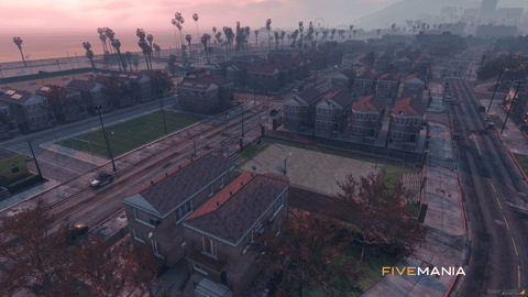 FIVEM Vespucci Hood | Custom Neighborhood Map Edit | Basketball Court & Residential Area | Add-On | Optimized | Fivem Ready | High Quality — image 6