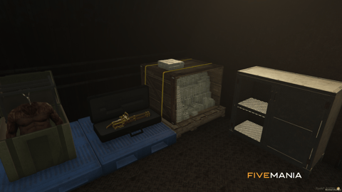 FIVEM Blackmarket | Hidden Criminal Enterprise MLO | Interior & Exterior | Workshop & Storage | Add-On | Optimized | Fivem Ready | High Quality — image 12