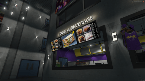 FIVEM Panic Stadium | Multi-Purpose Sports Arena MLO | Interior & Exterior | Go-Kart Track | Food Stalls | Parking Garage | Add-On | Optimized | Fivem Ready | High Quality — image 9