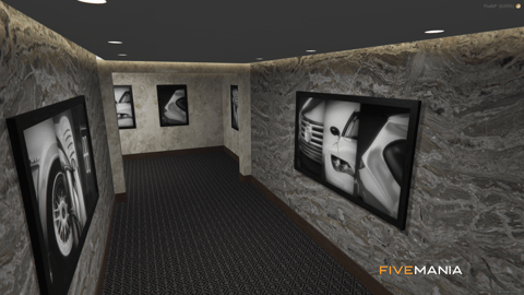 FIVEM Luxury Autos | Premium Car Dealership MLO | Showroom & Offices | Working Garage | Interior & Exterior | Add-On | Optimized | Fivem Ready | High Quality — image 12