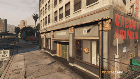 FIVEM Bean Machine | Cozy Coffee Shop MLO | Interior & Exterior | Custom Props | Add-On | Optimized | Fivem Ready | High Quality — image 3