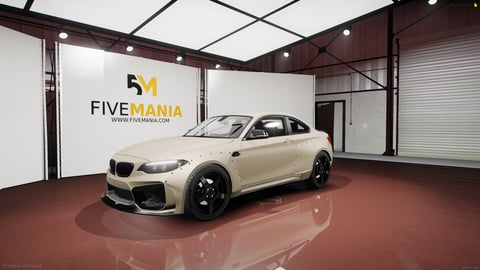 FIVEM BMW M2 | Realistic Sports Car [Badged] Add-On | Custom Widebody | Tuning Parts | Working Lights | Optimized | Fivem Ready | High Quality — image 3
