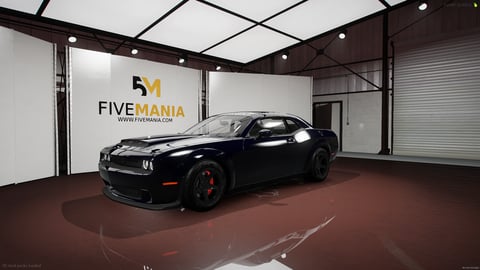 FIVEM Demon | Realistic Sports Car [Unbadged] Add-On | Working Lights | Custom Wheels | Optimized | Fivem Ready | High Quality — image 3