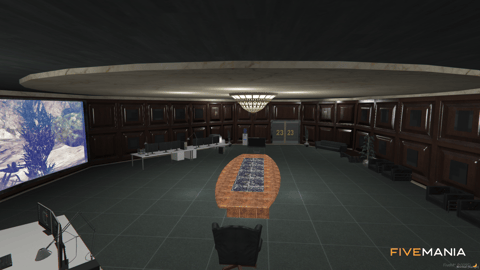 FIVEM Mountain Base | Secret Underground Base MLO | Interior & Exterior | Command Center | Lounge Area | Parking Garage | Add-On | Optimized | Fivem Ready | High Quality — image 13