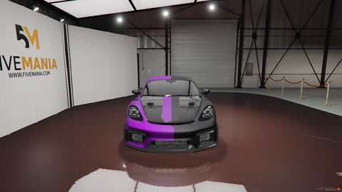 FIVEM 718gt4rs | Realistic Sports Car [Unbadged] Add-On | Optimized | Fivem Ready | High Quality | Liveries — image 4