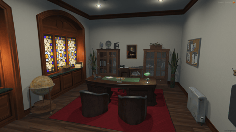 FIVEM Townhall | Grand Civic Building MLO | Interior & Exterior | Offices | Meeting Room | Courtroom | Add-On | Optimized | Fivem Ready | High Quality — image 17