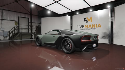 FIVEM Bugatti Chiron | Lore Friendly Hypercar Add-On | Interior & Exterior | Working Lights | Optimized | Add-On | Fivem Ready | High Quality, image 7