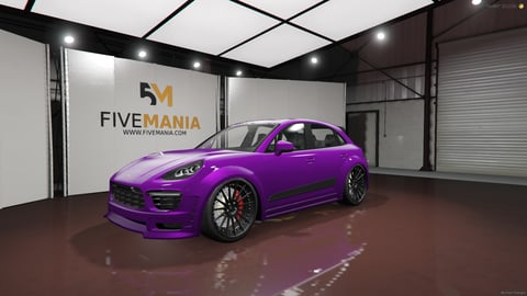 FIVEM Porsche Macan | Realistic SUV [Badged] Add-On | Interior & Exterior | Tuning Parts | Working Lights | Optimized | Fivem Ready | High Quality, image 3