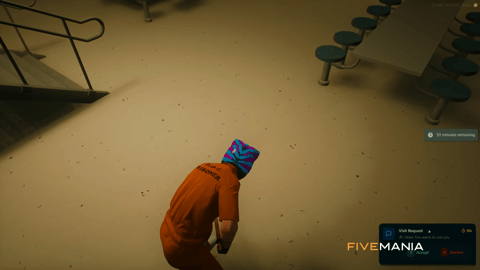 FIVEM Prison System | Comprehensive Corrections Management Script | Prisoner Management | Crafting | Tasks & Patrols | Tablet UI | Add-On | Optimized | Fivem Ready | High Quality, image 16