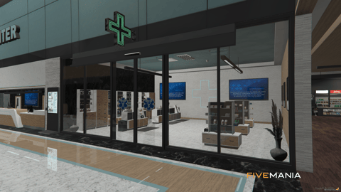 FIVEM Medical Center V2 | Modern Hospital MLO | Interior & Exterior | Reception Area | Patient Rooms | Pharmacy | Working Elevators | Add-On | Optimized | Fivem Ready | High Quality — image 19