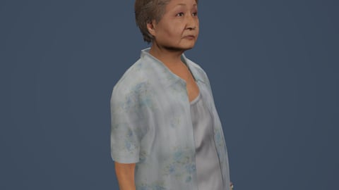 Granny | Female Ped | Multiple Outfits | Optimized & Fivem Ready [Add-On] — image 4