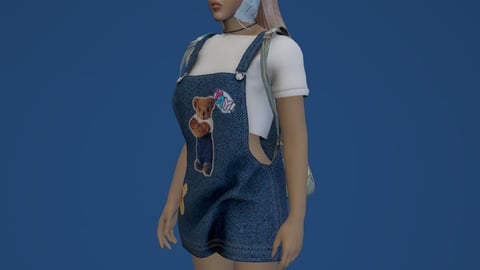 Adeline | Female Ped | Multiple Outfits | Optimized & Fivem Ready [Add-On] — image 4