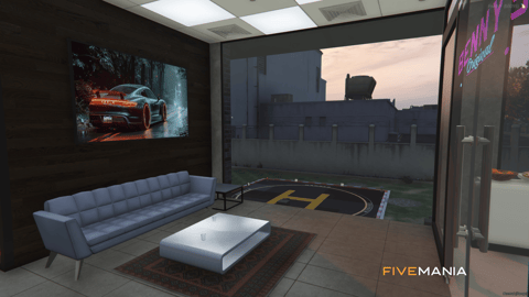 FIVEM Bennys Vespucci | Premium Mechanic Shop MLO | Interior & Exterior | Customization Bays | Reception & Office | Add-On | Optimized | Fivem Ready | High Quality — image 8