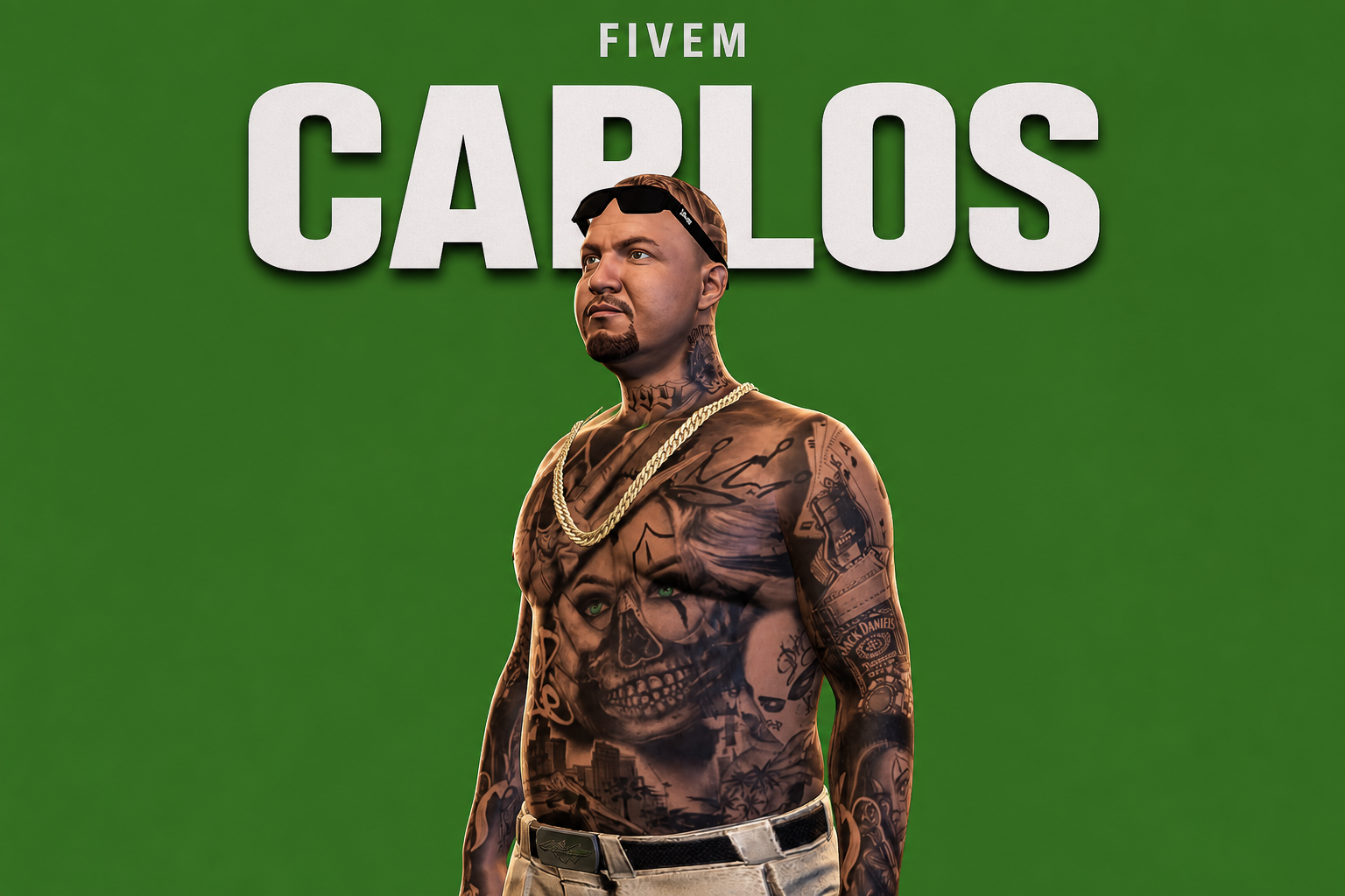 Carlos | Male Ped | Multiple Outfits | Optimized & Fivem Ready [Add-On]