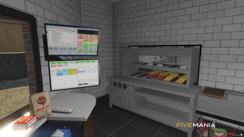 FIVEM Burgershoot Restaurant V2 | Detailed Fast Food MLO | Interior & Exterior | Add-On | Optimized | Fivem Ready | High Quality — image 10