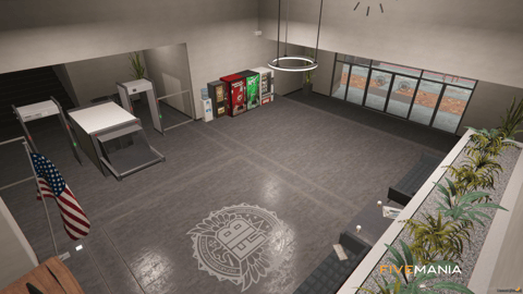 FIVEM Fib Secret Building | Secret Government Facility MLO | Interior & Exterior | Multiple Offices | Armory | Add-On | Optimized | Fivem Ready | High Quality — image 6