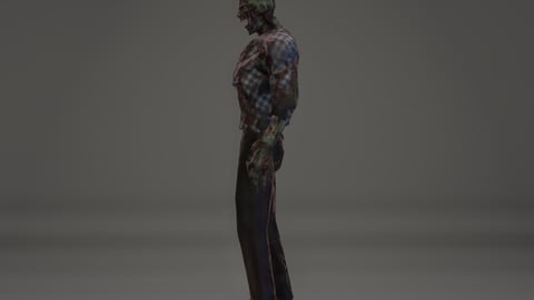 Malik | FiveM Male Ped | Undead Zombie Character | Multiple Outfits | Optimized & Fivem Ready [Add-On], image 8