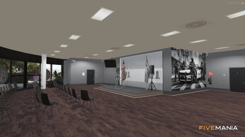 FIVEM Vespuccipolice | Modern Police Department MLO | Interior & Exterior | Jail Cells | Armory | Parking Garage | Add-On | Optimized | Fivem Ready | High Quality — image 9