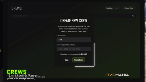 FIVEM Street Racing V2 | Advanced Racing System | Custom Tracks | Leaderboards | ELO Ranking | Profile Search | Add-On | Optimized | Fivem Ready | High Quality, image 18