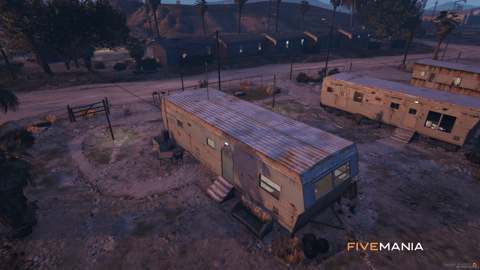 FIVEM Trailers | Rustic Trailer Park MLO | Interior & Exterior | Multiple Trailers | Add-On | Optimized | Fivem Ready | High Quality — image 25