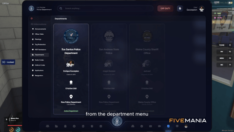 FIVEM Police MDT and Dispatch System | Comprehensive Law Enforcement Tool | Live Map, Dispatch Calls, Citizen & Case Management, Department Overview | Add-On | Optimized | Fivem Ready | High Quality, image 52