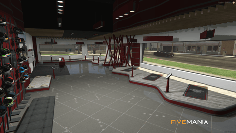 FIVEM Western Motorcycle Dealership | Custom Motorcycle Dealership MLO | Interior & Exterior | Showroom & Office | Lounge Area | Add-On | Optimized | Fivem Ready | High Quality — image 7