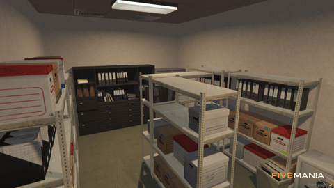 FIVEM Paleto Sherif | Detailed Sheriff's Office MLO | Interior & Exterior | Meeting Rooms | Jail Cells | Reception Area | Add-On | Optimized | Fivem Ready | High Quality — image 9