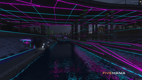 FIVEM River Wave | Neon River Map Edit | Custom Lighting | Add-On | Optimized | Fivem Ready | High Quality — image 9