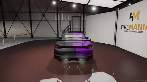 FIVEM 718gt4rs | Realistic Sports Car [Unbadged] Add-On | Optimized | Fivem Ready | High Quality | Liveries — image 6