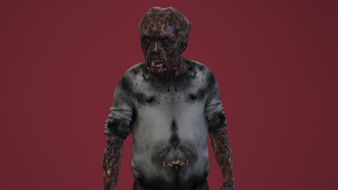 Mortis | FiveM Male Ped | Undead Zombie Character | Multiple Outfits | Optimized & Fivem Ready [Add-On], image 4