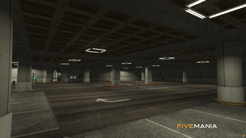 FIVEM Legion Square And Sewers Reworked | Expanded Map MLO | Underground Parking & Sewers | Exterior Overhaul | Add-On | Optimized | Fivem Ready | High Quality — image 28