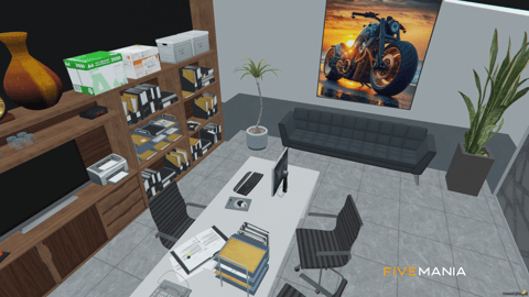 FIVEM Vespucci Sports Dealership | Modern Vehicle Dealership MLO | Interior & Exterior | Offices & Showroom | Add-On | Optimized | Fivem Ready | High Quality — image 7