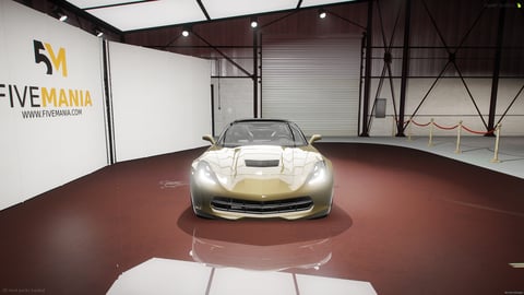 FIVEM C7 | Realistic Sports Car [Badged] Add-On | Optimized | Fivem Ready | High Quality — image 4