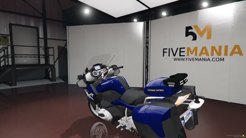 FIVEM Hpbike1 | Realistic Highway Patrol Motorcycle Add-On | Working Lights | Sirens | Storage | Optimized | Add-On | Optimized | Fivem Ready | High Quality — image 8