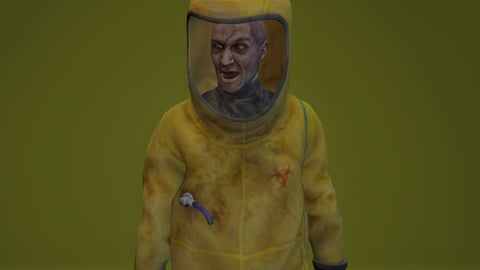 Walter | FiveM Male Ped | Hazmat Worker | Multiple Outfits | Optimized & Fivem Ready [Add-On], image 4