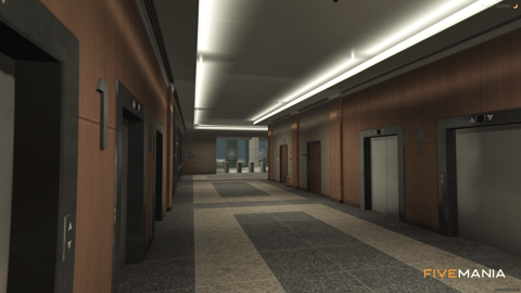 FIVEM Fib Bureau | Federal Investigation Bureau MLO | Interior & Exterior | Rooftop Access | Add-On | Optimized | Fivem Ready | High Quality — image 5