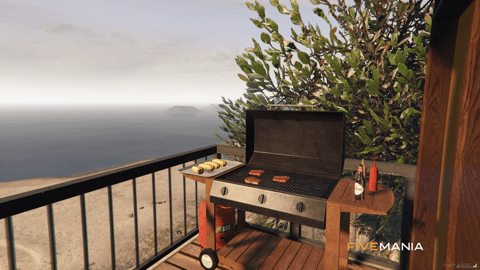 FIVEM Paleto Villa | Luxury Cliffside MLO | Interior & Exterior | Ocean Views | Add-On | Optimized | Fivem Ready | High Quality — image 21
