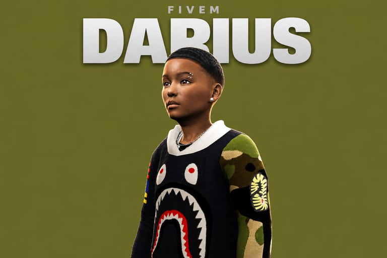 Darius, Male Teen Ped