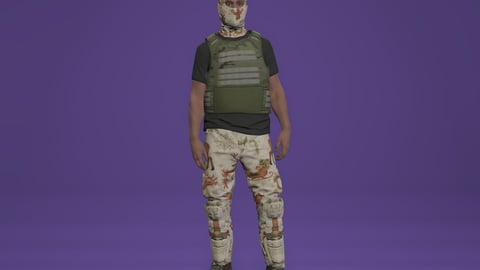 Jasper | Male Ped | Multiple Outfits | Optimized & Fivem Ready [Add-On] — image 6
