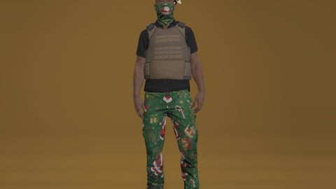 Jamal | Male Ped | Multiple Outfits | Optimized & Fivem Ready [Add-On] — image 6