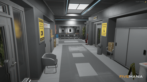 FIVEM La Puerta Lspd | Lore-Friendly Police Station MLO | Interior & Exterior | Shooting Range | Detention Cells | Conference Room | Add-On | Optimized | Fivem Ready | High Quality — image 30