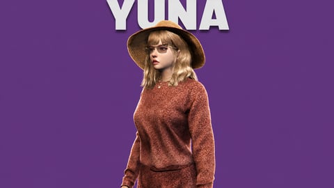 Yuna | Female Ped | Multiple Outfits | Optimized & Fivem Ready [Add-On] cover