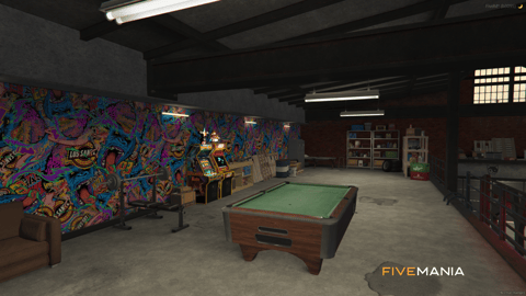 FIVEM Bennys | Iconic Mechanic Shop MLO | Interior & Exterior | Paint Booth | Lounge Area | Custom Props | Add-On | Optimized | Fivem Ready | High Quality — image 16