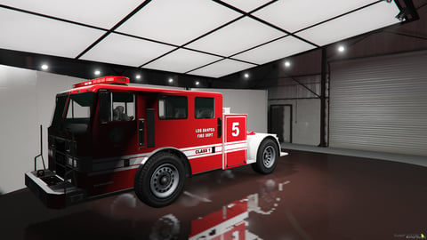 FIVEM Fire Engine | Lore Friendly Fire Truck Add-On | Working Lights | Custom Livery | Detailed Interior | Optimized | Fivem Ready | High Quality, image 3