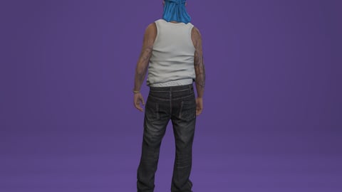 Salvo | Male Ped | Multiple Outfits | Optimized & Fivem Ready [Add-On] — image 8
